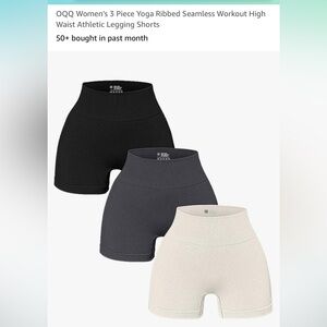 small three pack biker shorts